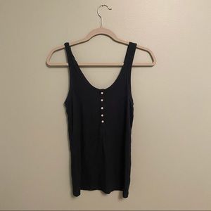 NWOT Aerie Real Soft Henley Tank Top